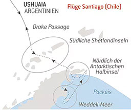 Schiffsreise "Die Kaiserpinguine des Weddellmeers" (16 Tage)