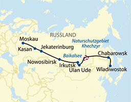 Transsibirische Eisenbahn Reisen 2022: Sonderzugreise Zarengold