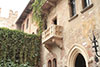 Gebäude mit Balkon von Romeo und Julia in Verona